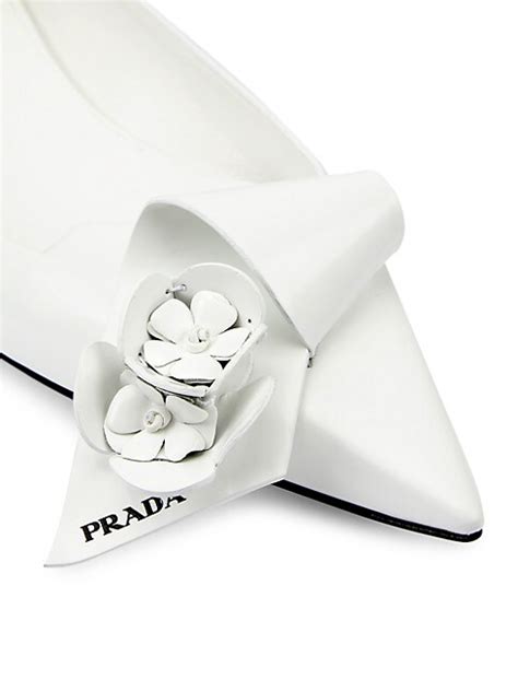 prada sculptural flats